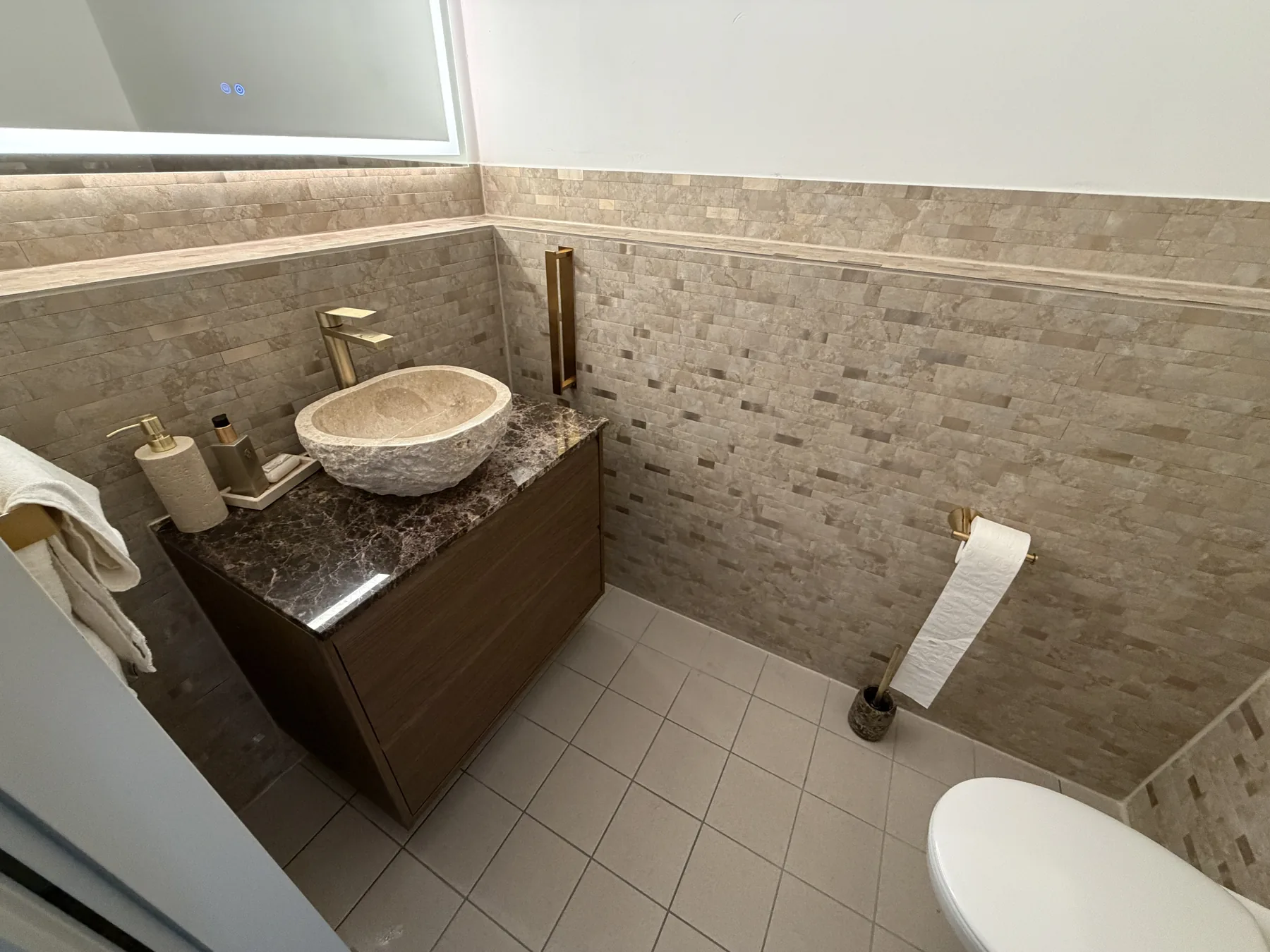 Handwerker München Wanddesign Badezimmer