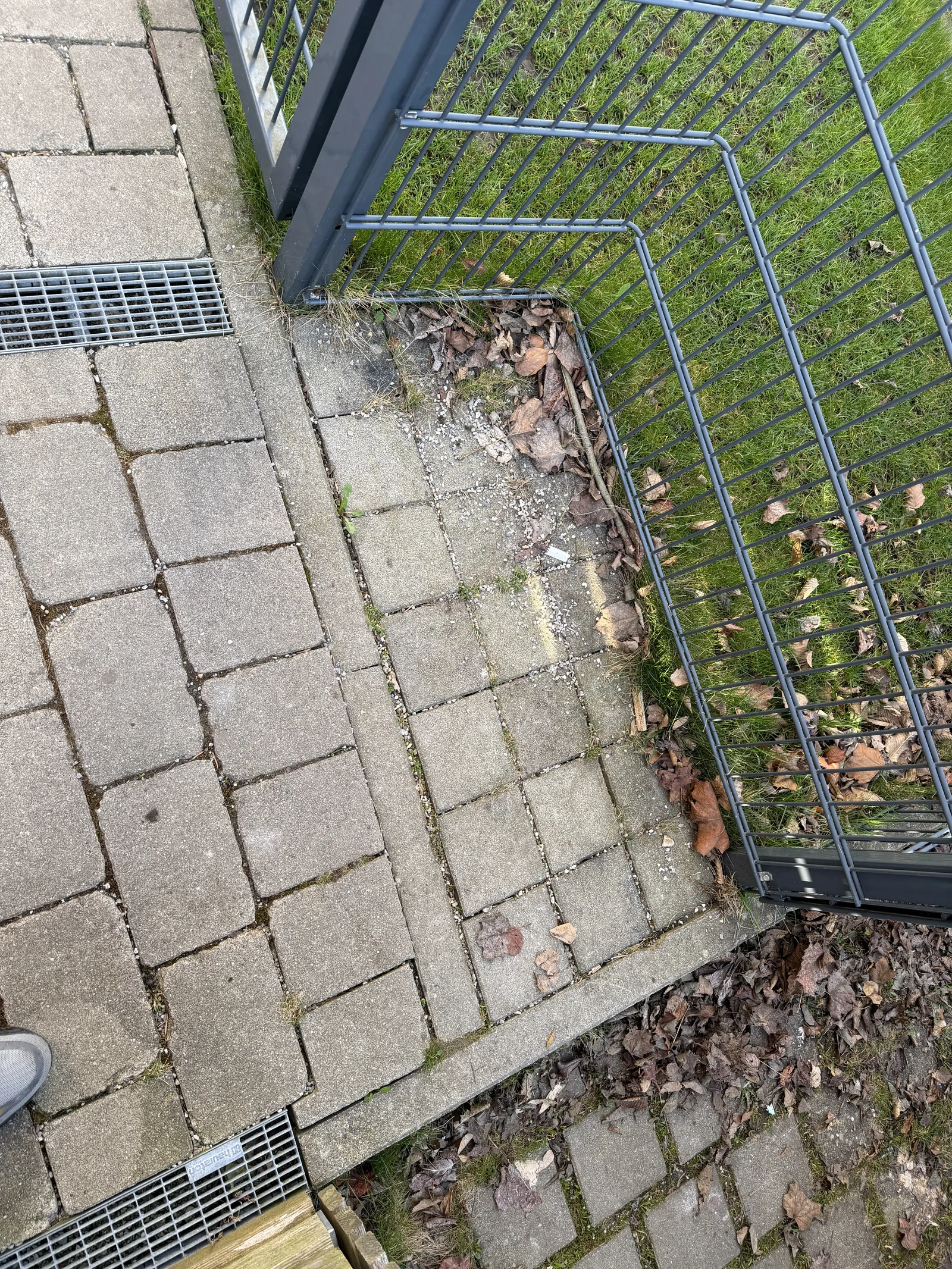 Randbereich vor der Neugestaltung