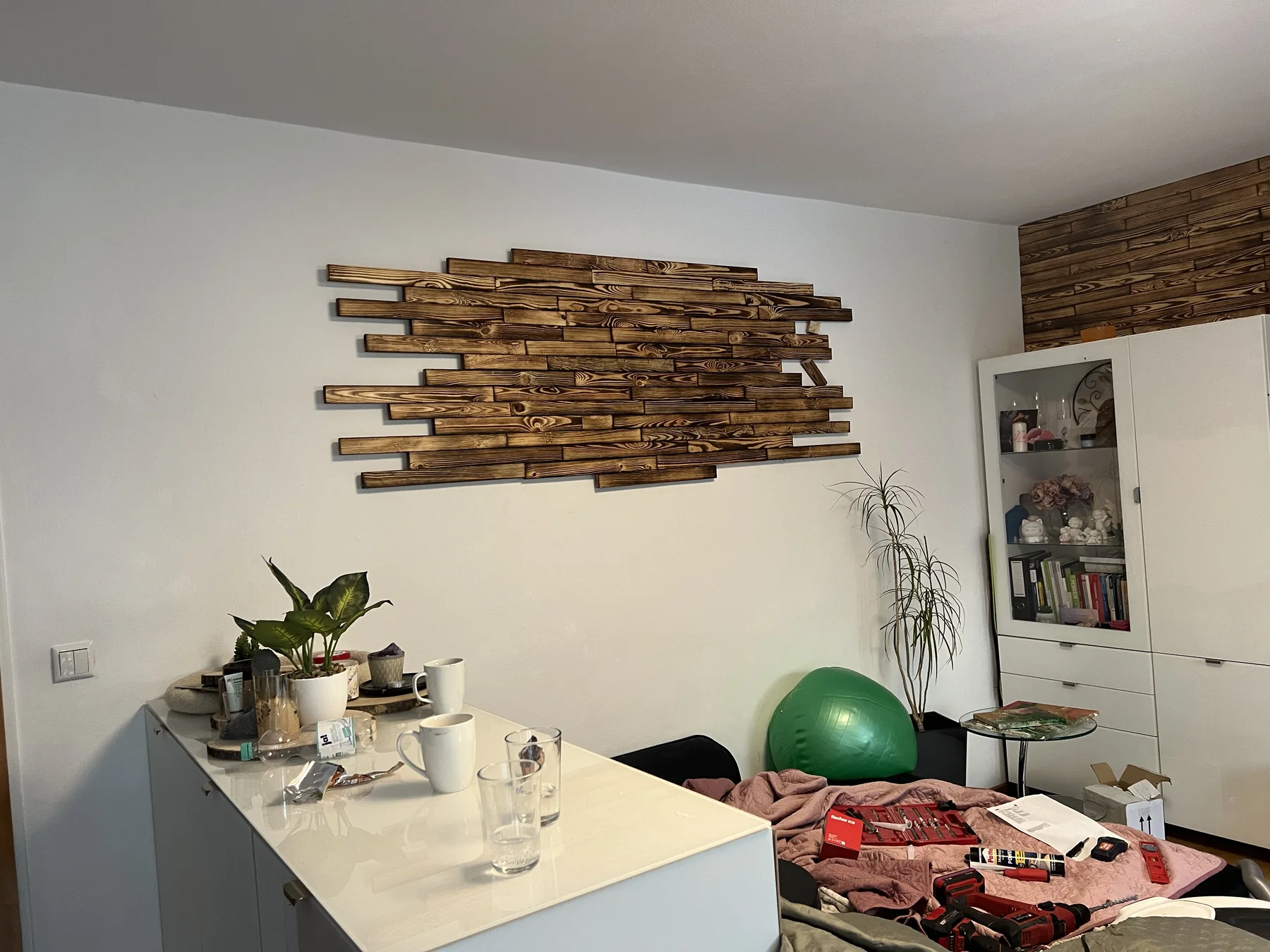 TV Wand Holzoptik bestes Ergebnis