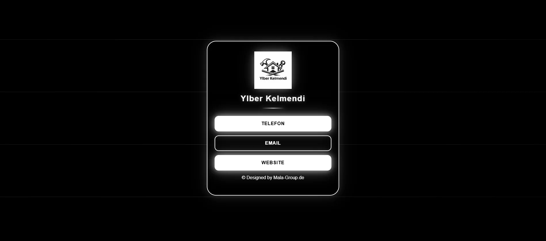 Digitale Visitenkarte Ylber Kelmendi